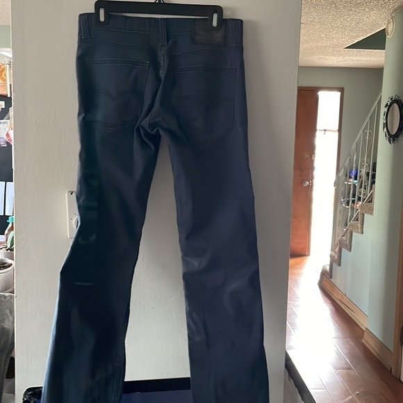 Levis Gray Straight Leg Denim Jeans - Picture 2 of 8